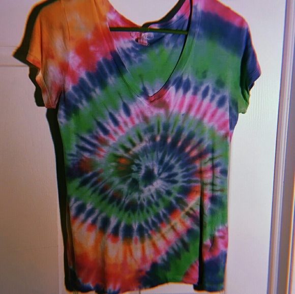 Spencer's Tops - ~Price Drop~TieDye spiral t-shirt